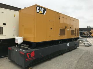 Caterpillar Sound Attenuated Enclosures with Base Fuel Tanks - 2 Available