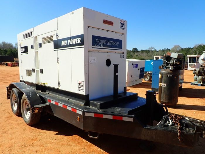 MultiQuip DCA220SSJU - 200kW Tier 3 Rental Grade Portable Diesel Generator Set