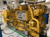 Caterpillar G3512 - 550KW Continuous Rated Natural Gas Generator Sets (2 Available)