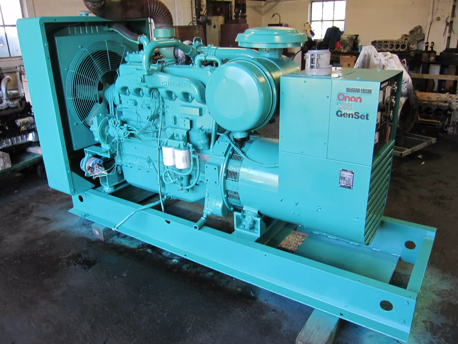 Onan 125 125 Kw Diesel Generator