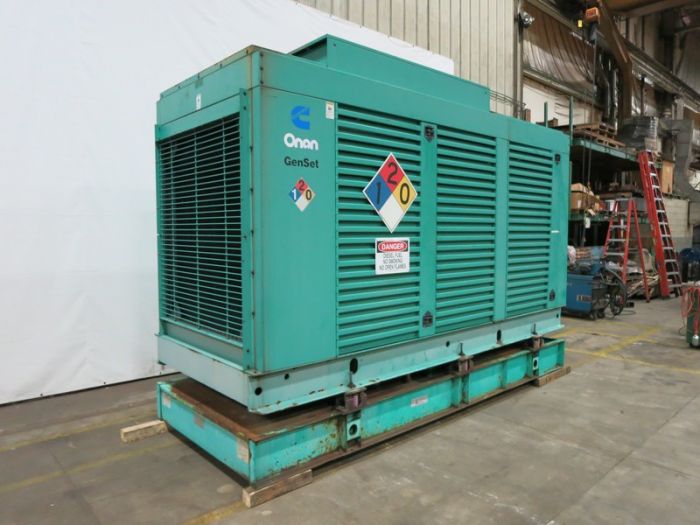 Cummins KTA19-G2 - 400KW Diesel Generator