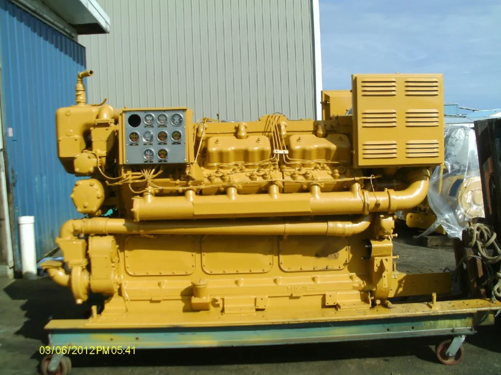 E4411a Caterpillar D398 Genset 4