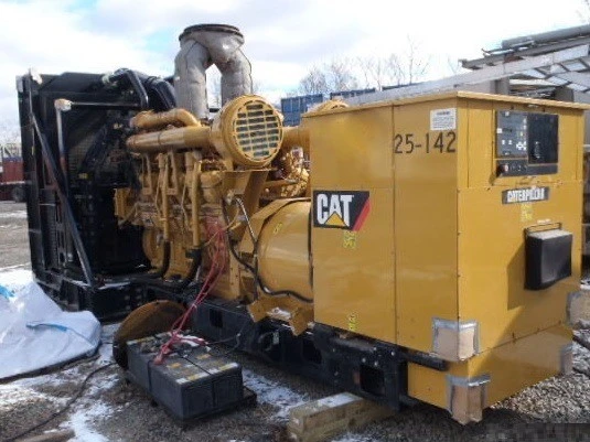 CAT 3512C 1000kW industrial generator at Power Generation Enterprises inventory