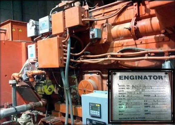 GS3275a Waukesha 8LAT27GL GeneratorSet 6