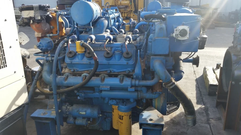 e4634 a caterpillar natural gas 335kw engine