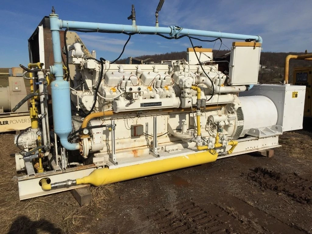 gs3552a caterpillar g399 gas 650kw genset