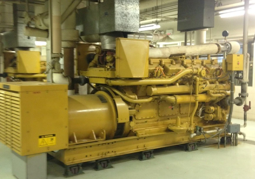 gs3591a cat g399 gas 650kw genset
