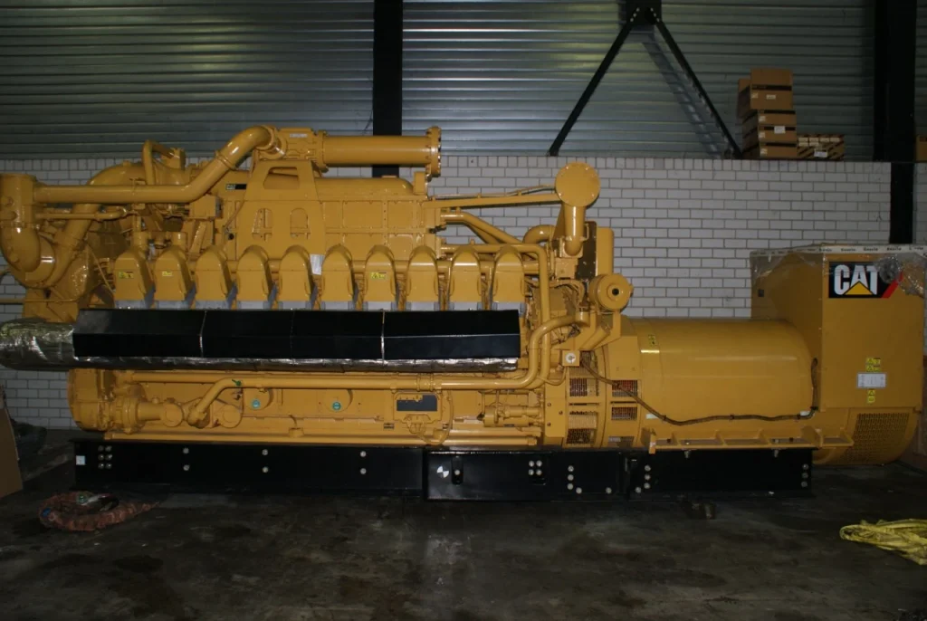 gs3629 a caterpillar g3520 c natural gas 1950kw genset 1