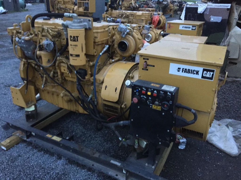 gs3646 a caterpillar c9 diesel 175kw genset