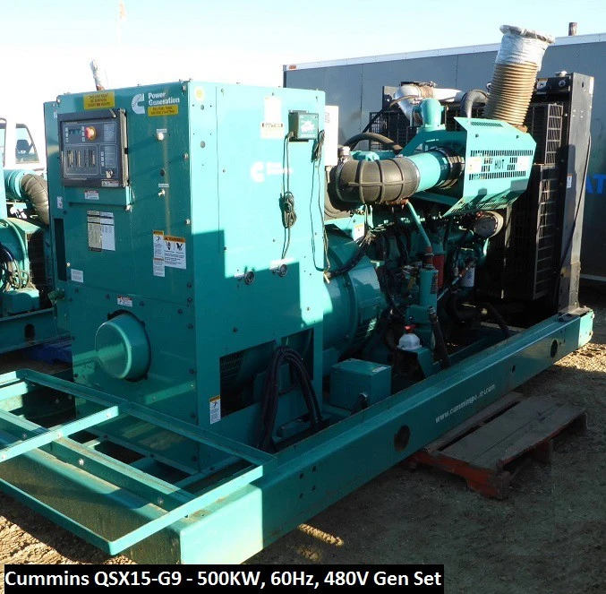 gs3685c edit cummins qsx15a diesel 500kw genset core