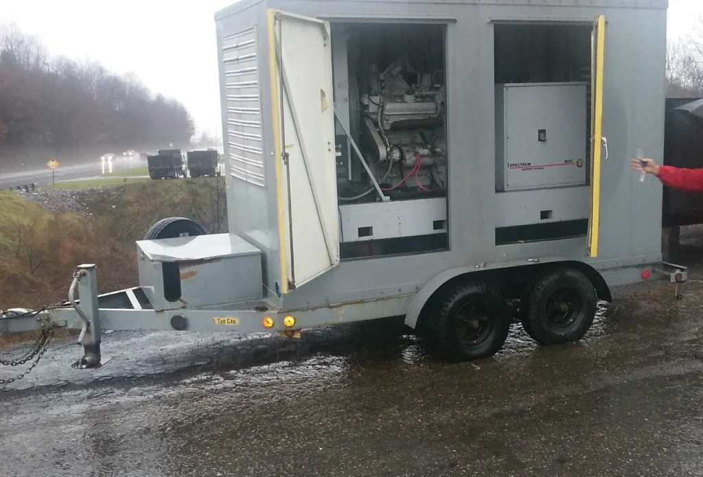gs3731 detroit6v92 300kw genset d