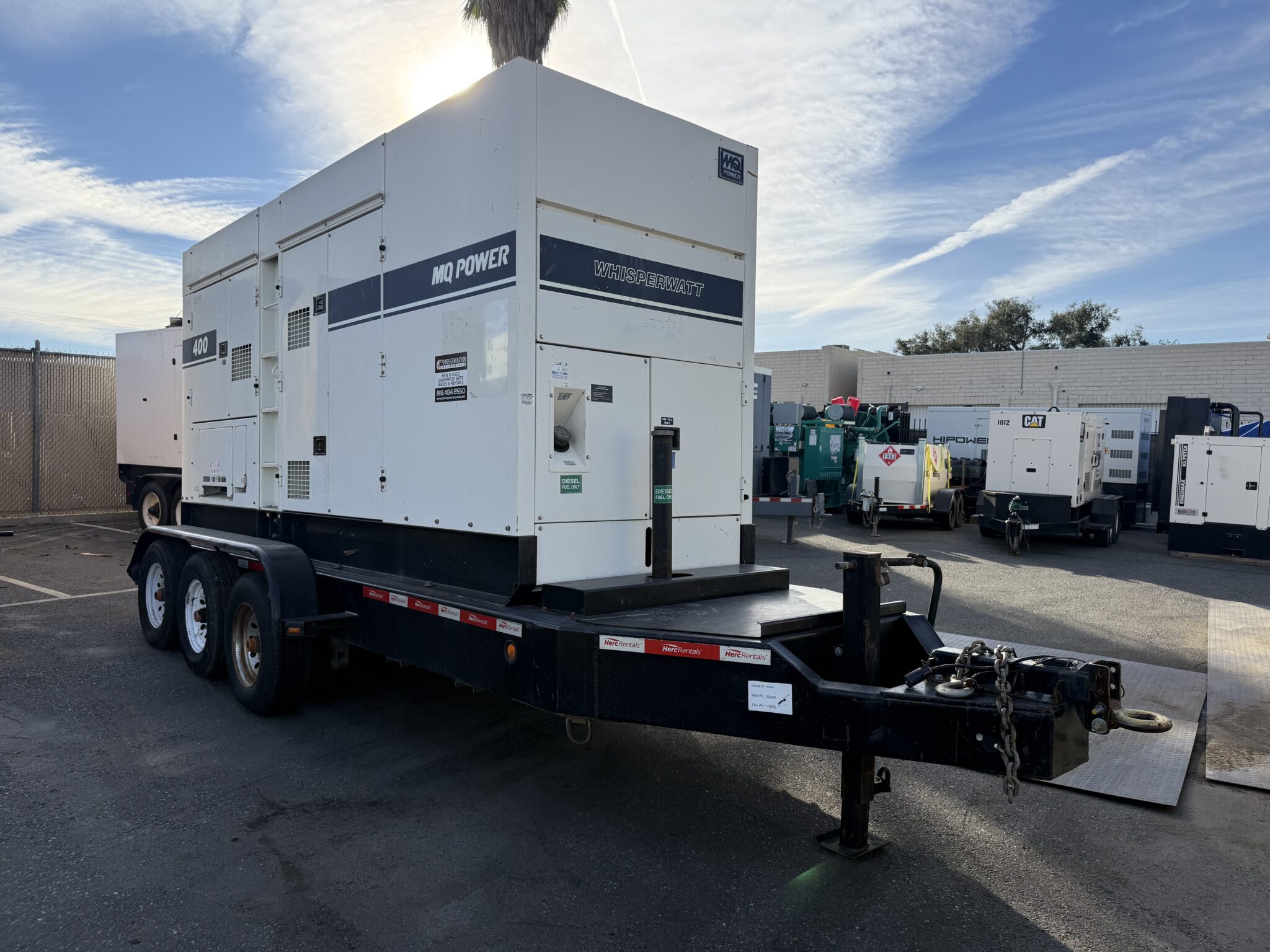 Multiquip DCA400SSI4F - 350KW Tier 4FINAL/CARB Rental Generator