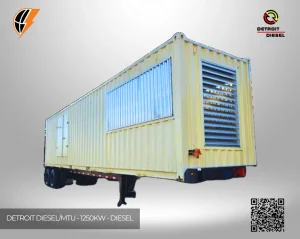 Spectrum Detroit Diesel/MTU - 1250KW Containerized Diesel Generator Set