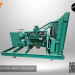cummins gta28 400 kw natural gas open generator set