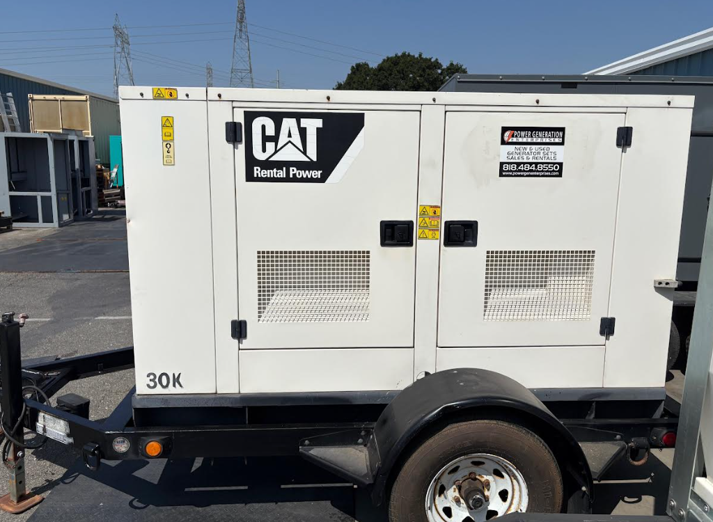 Caterpillar XQ30 - 30KW Tier 3 Rental Grade Diesel Power Module Under 4000 Hours