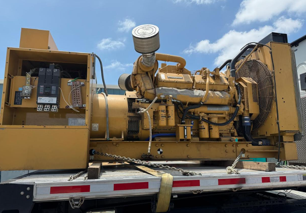 Caterpillar 3412 - 600KW Open Diesel Generator Set