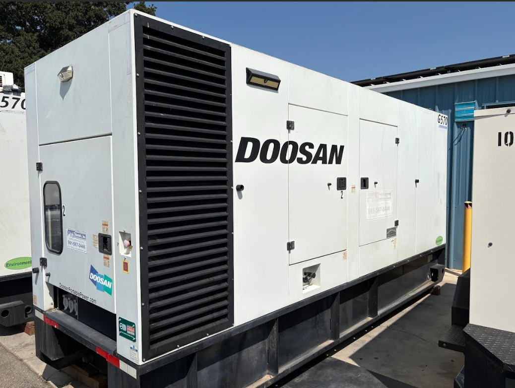 Doosan G570 - 500KW Tier 2 Prime Power Rental Grade Diesel Generator (2 Available)