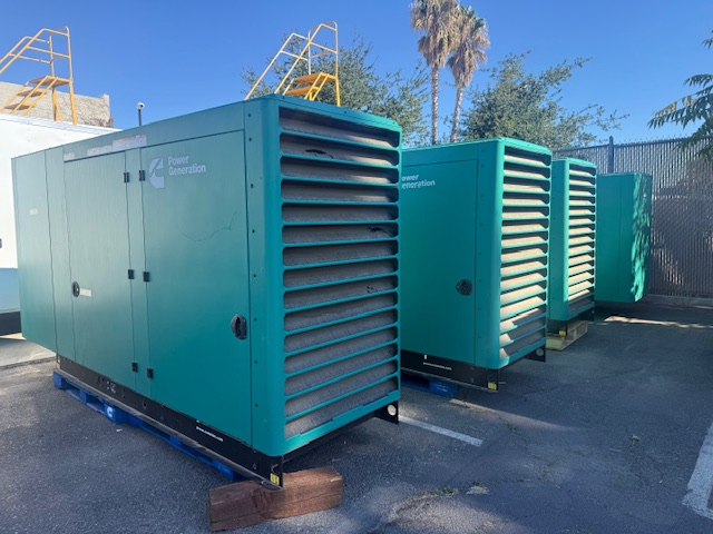 Cummins C150 N6/QSJ8.9G - 150KW Natural Gas Generator Set (3 Available)