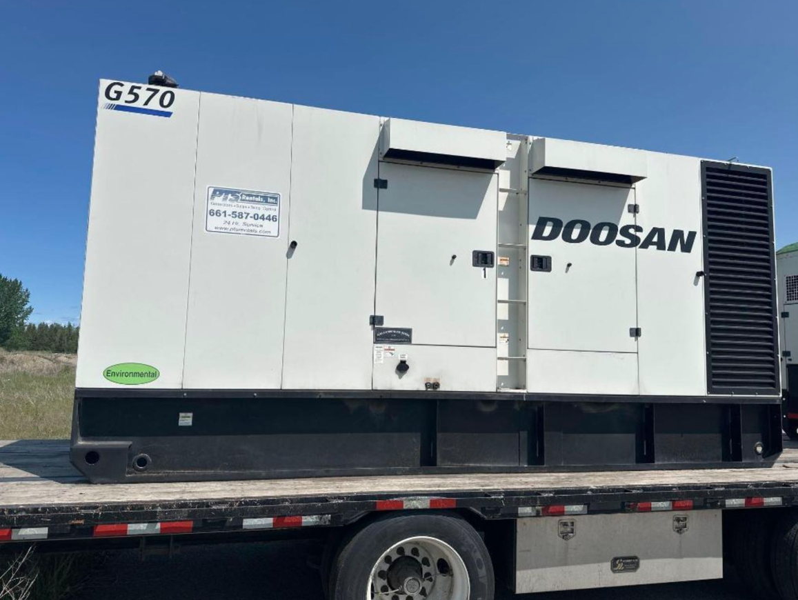 Doosan G570 - 450KW Tier 2 Prime Power Rental Grade Diesel Generator (2 Available)
