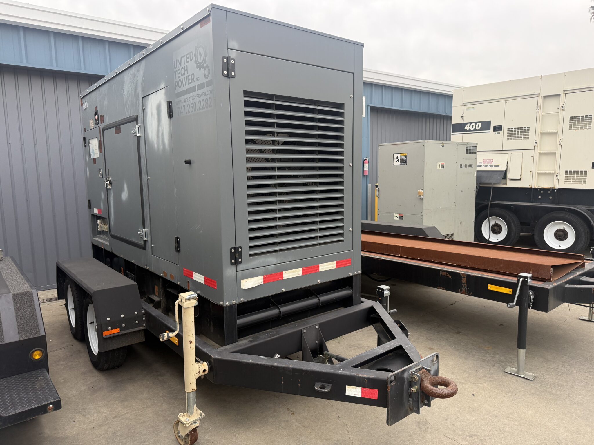 New Surplus UTP 80-P3 - 80KW Tier 3 Perkins Powered Mobile Diesel Generator Set