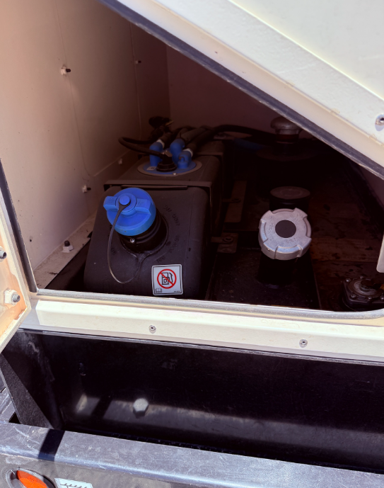 Tier 4 Final diesel engine showing SCR aftertreatment and DEF components