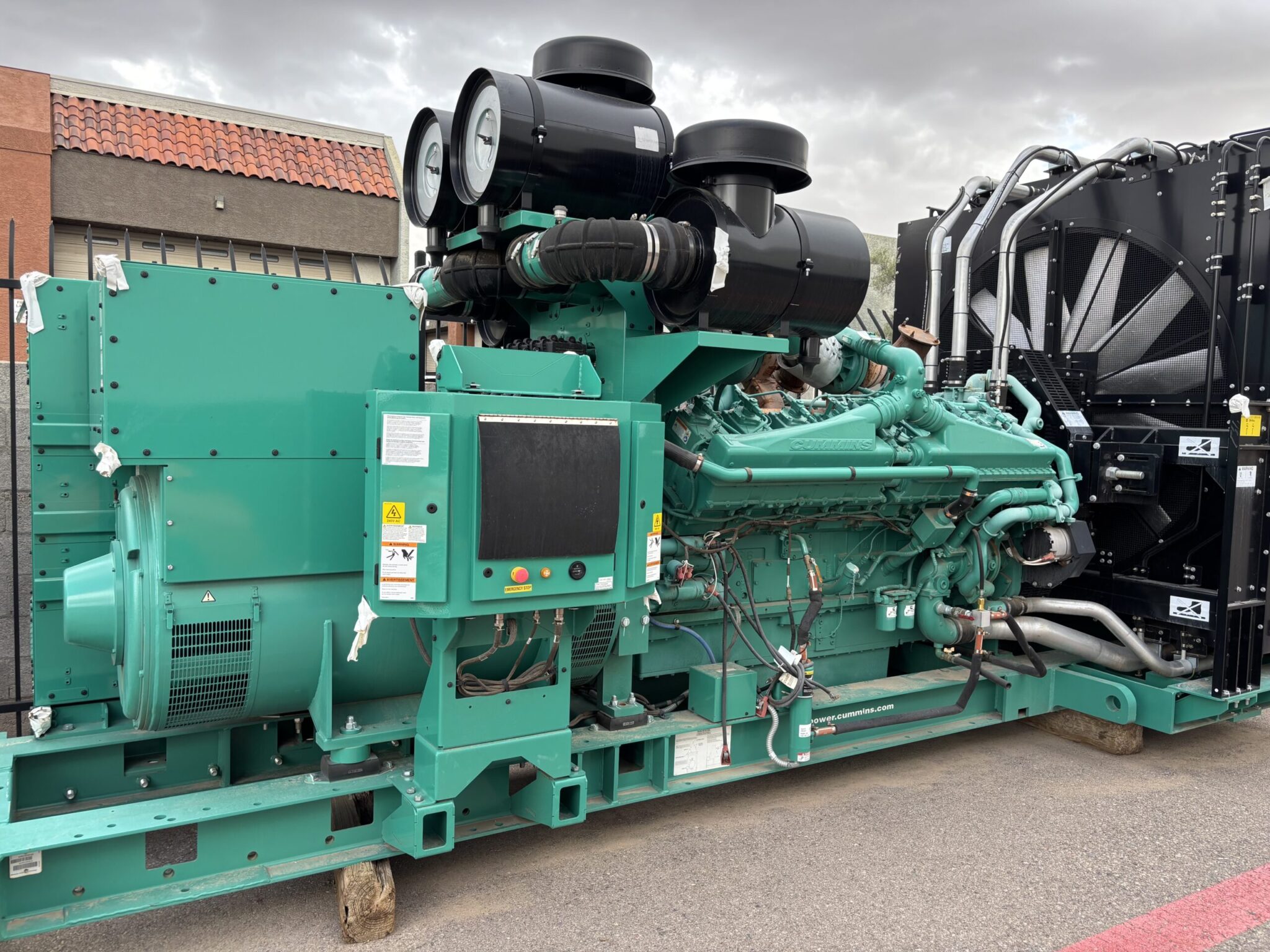 NEW Cummins DQGAS QSK50 - 1500KW Tier 4 Final Diesel Generator Set